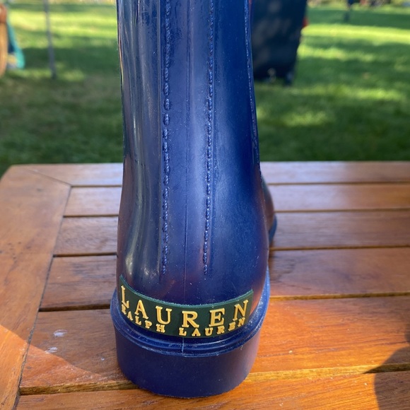 Ralph Lauren rain boots - Picture 2 of 2